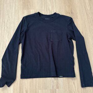 NoBull Heavyweight Long Sleeve Pocket Tee